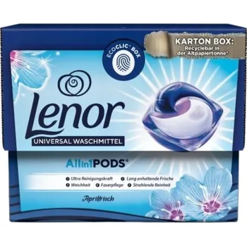 Kapsle na praní Lenor PODS Aprilfrisch Kapsle na praní univerzální s vůní Lenor 10 Ks