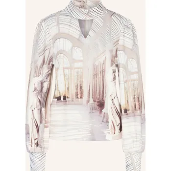 Monari Dlouhé Rukávy S Výřezem, světle šedá / bílá