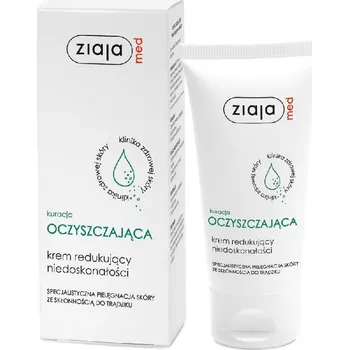 Pleťový krém Čisticí krém na obličej Ziaja MED 0 SPF pro denní použití 50 ml