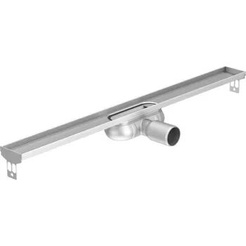 ACO Showerdrain C Žlab podlahový bez příruby, nerezový, boční odpad 50 mm, pro rošt 985 mm, 9010.88.39