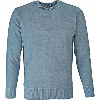 Pánský svetr Elegantní pánský SVETR Klasický MODRÝ XXL Pako Jeans