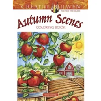 Creative Haven Autumn Scenes Coloring Book - Goodridge, Teresa