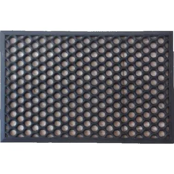 Rohožka 40x60 cm gumová s nájezdovou hranou černá