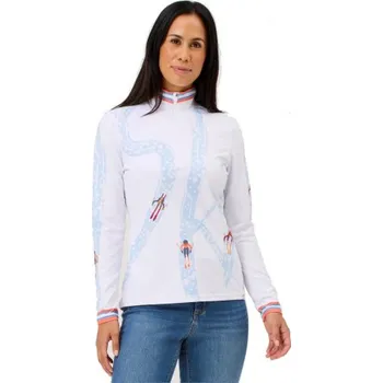 Dámská mikina Dámská mikina Krimson Klover ARIEL SKI TOP - bílá XS