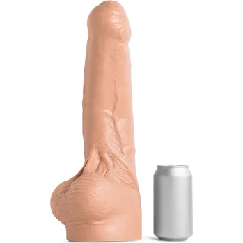 Dildo Mr. Hankey’s Toys Boy9 XXL, prémiové silikonové dildo s Vac-U-Lock 41,2 x 7,5–8,6 cm