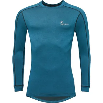 tričko Klimatex Arvid Klimafeel LS - Denim Blue/Black M