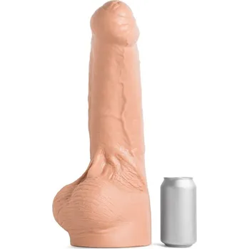 Dildo Mr. Hankey’s Toys Boy9 XXXXL, prémiové silikonové dildo s Vac-U-Lock 44,7 x 8,6–10,2 cm