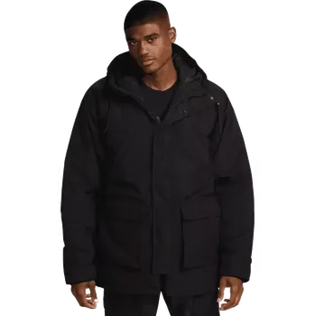 Pánský kabát Pánská bunda parka Nike Therma-FIT Sportswear Club Fleece černá