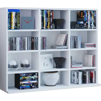 Obývací pokoj VCM Policový regál Megosa mini, bílý 644107