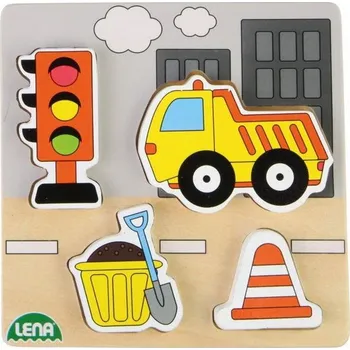 Puzzle Lena Dřevěné puzzle, sklápěč