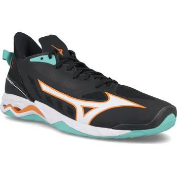 Pánská sálová obuv Mizuno Wave Mirage 5 X1GA235012 - black/tangelo/ice green 44,5