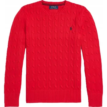 Dámský svetr Polo Ralph Lauren dětský svetr červený bavlna velikost M