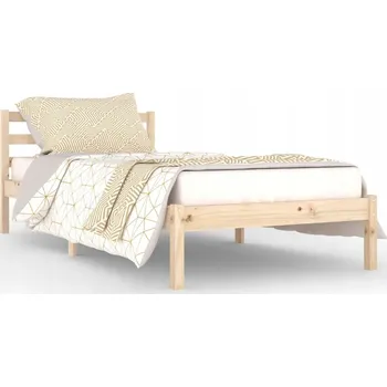 Postel Jednolůžková dřevěná postel GV1 90x200 dub