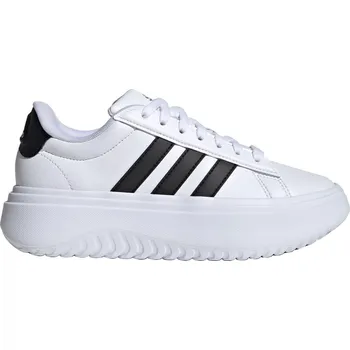 Pánské tenisky ADIDAS Boty Grand Court Platform 42 BÍLÁ|ČERNÁ