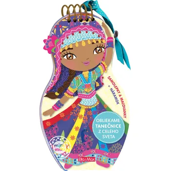 omalovánky Obliekame TANEČNICE z celého sveta – Maľovanky