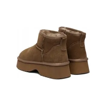 Dívčí sněhule Dámské sněhule Badura EO-ANIKA-TS6302-01 hnědé