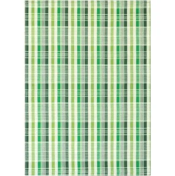 Utěrka Kuchyňská Utěrka 50x70 Tokijsko zelený károvaný vzor Zwoltex