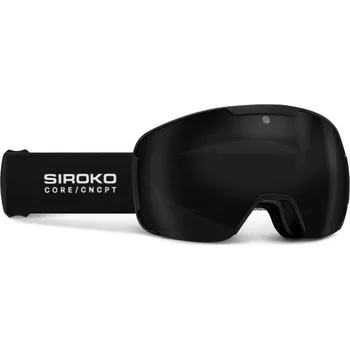 SIROKO Snowboardové a lyžařské brýle G-CORE Kitzbühel ČERNÁ