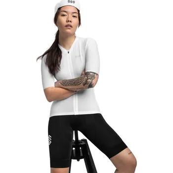 cyklistický dres SIROKO Dámský ultralehký cyklistický dres SRX Airy Bílá XS BÍLÁ