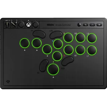 Gamepad 8BitDo Arcade Controller pro Xbox a PC Bezdrátový 2.4G, Programovatelný