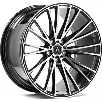 Alu kolo AXE Alu Kola Axe Cf2 10.5x21 5x110 ET40 Gloss Black & Polished 74.1