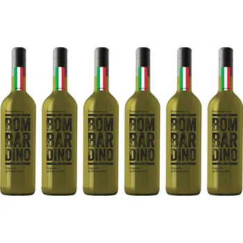 Likér Bevande 6x Bombardino Premium® al PISTACCHIO 1L, 17% Vol., MADE IN ITALY