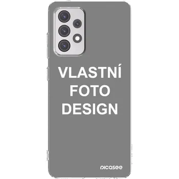 Pouzdro na mobilní telefon Picasee silikonový průhledný obal pro Samsung Galaxy A52s 5G A528B - Vlastní fotka/motiv