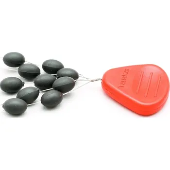 Taska Tungsten Oválné korálky 10ks - 4mm