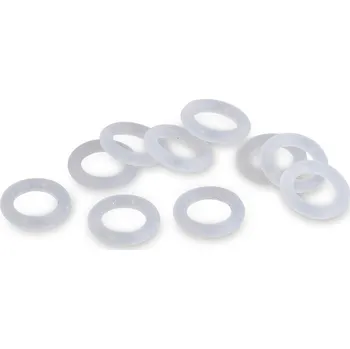 Doiyo gumové kroužky Neko & Wacky Rig Rings Clear 20ks