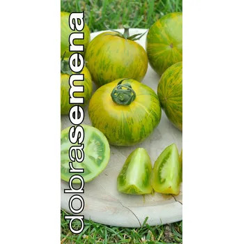 Semeno BIO - RAJČE TYČKOVÉ - GREEN ZEBRA - 10 s