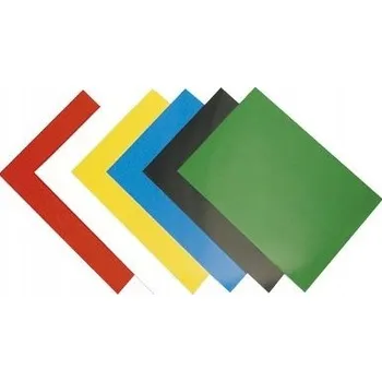 Fellowes 5378504 Lesklé desky A4 černé 100 kusů