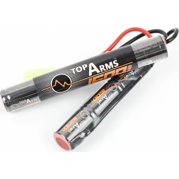 Baterie pro airsoftovou zbraň Akumulátor TopArms NiMH 8,4V 1600mAh - Mini CQB