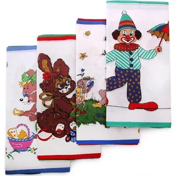 Látkový kapesník Dětský kapesník C06 6 ks mix motivů