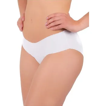 Kalhotky Moraj Bezešvé dámské kalhotky BCL400-001 bílé Velikost: M