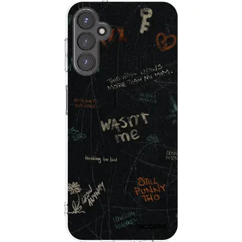 Pouzdro na mobilní telefon Picasee silikonový průhledný obal pro Samsung Galaxy A14 5G A146P - CONFESSION