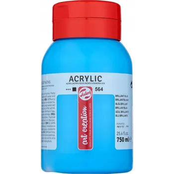 Vodová barva Akrylové barvy Talens modrá 1 ks 750 ml