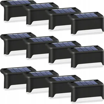 Venkovní osvětlení Solární lampa Eddcom černá 8 cm 6 ks