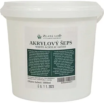 Speciální výtvarná barva Zlatá loď 00.1911 Šeps 1000 ml 1 ks