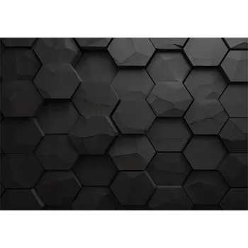 Fototapeta FOTOTAPETA PRO MLÁDEŽ HEXAGONY GAMING 3D TAPETA MLÁDEŽNICKÁ 400x280