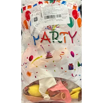 Balónek Balónky Strong latexové pastelové mix 30 cm 50 Ks