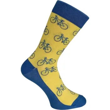 Pánské ponožky Dospělé ponožky Kolo T - 42-46 / žlutá