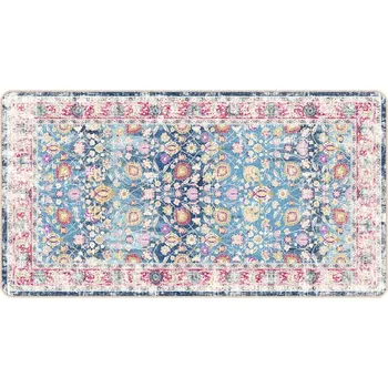 Koberec Koberec Sametový Protiskluzový Vícebarevný 80 x 150 cm