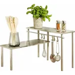 Maximex Rohová kuchyňská police 2 úrovně