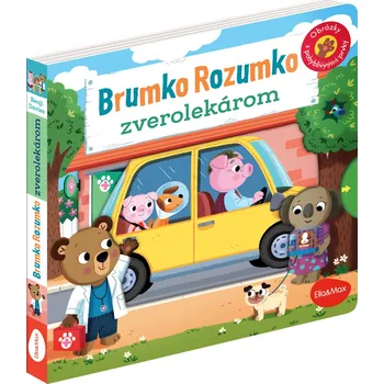 První čtění BRUMKO ROZUMKO ZVEROLEKÁROM – Obrázky s pohyblivými prvkami