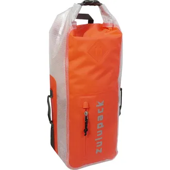 Vodácký pytel ZULUPACK Voděodolný batoh Zulupack Mojo 18L BEZBARVÁ|ORANŽOVÁ