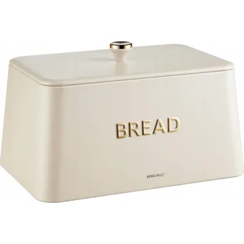 chlebník Chlebník jednodílný Kinghoff béžový kovový
