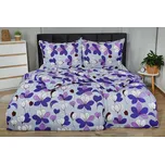 Povlečení mikro BASIC GOLA fialové