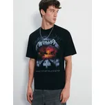 Tričko s potiskem Metallica - XS - House - černá - 225JI-99X