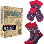 Fuski BOMA s. r. o. Set zimních pletených ponožek a palčáků - Džínová | 35-38