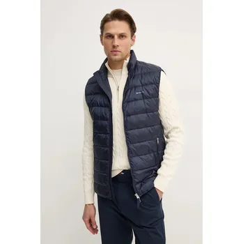 Dámská vesta Péřová vesta Gant tmavomodrá barva 7006299 59X, vel. S